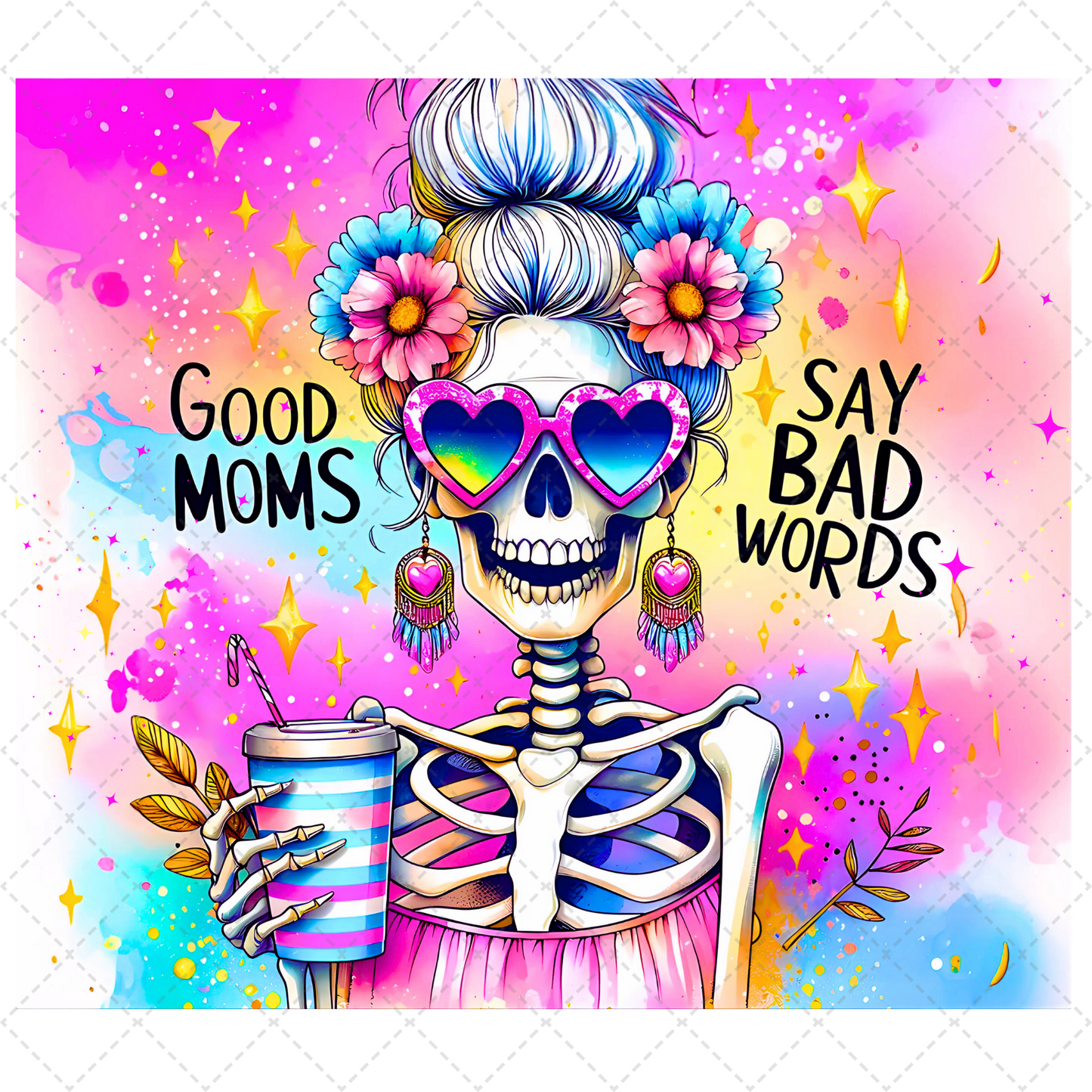 Good Moms Tumbler Wrap