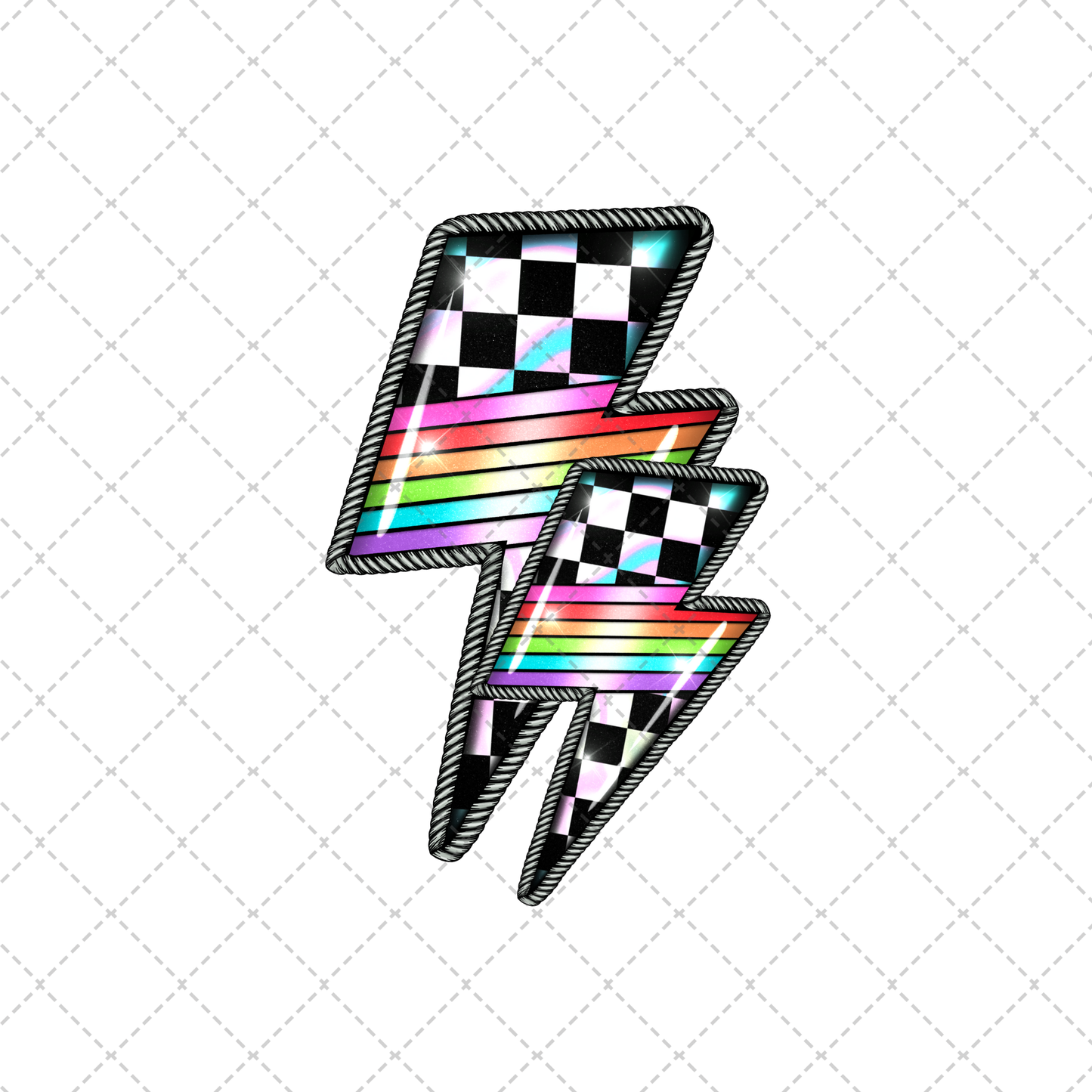 Lightening Bolt Transfer