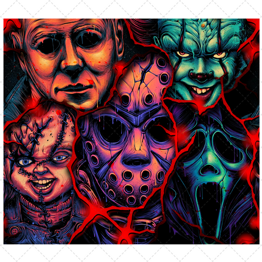 Horror Movies 12 Tumbler Transfer