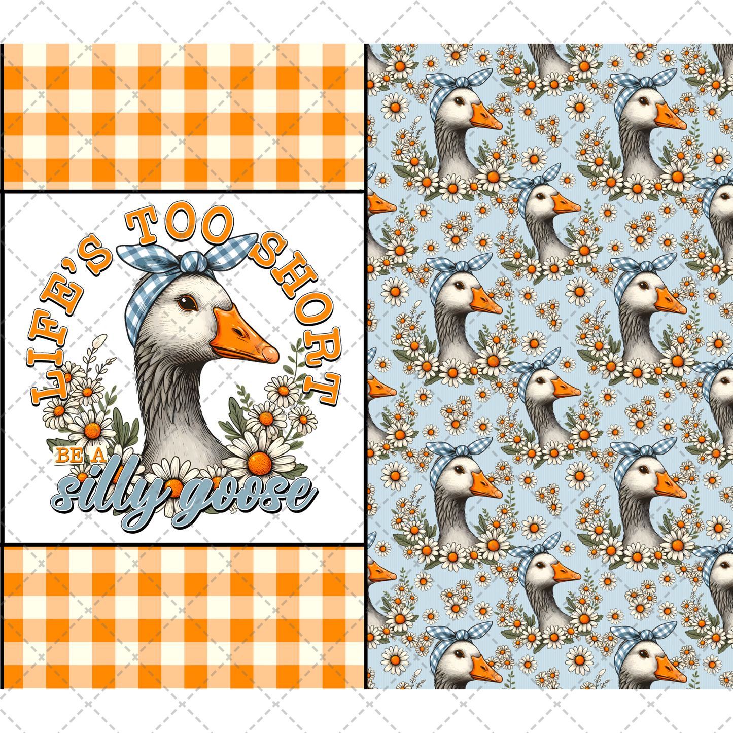 Be A Silly Goose Tumbler Wrap