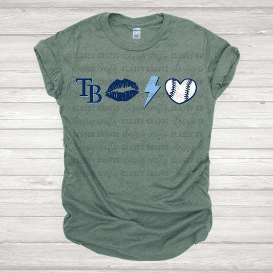 TB Retro Baseball Transfer