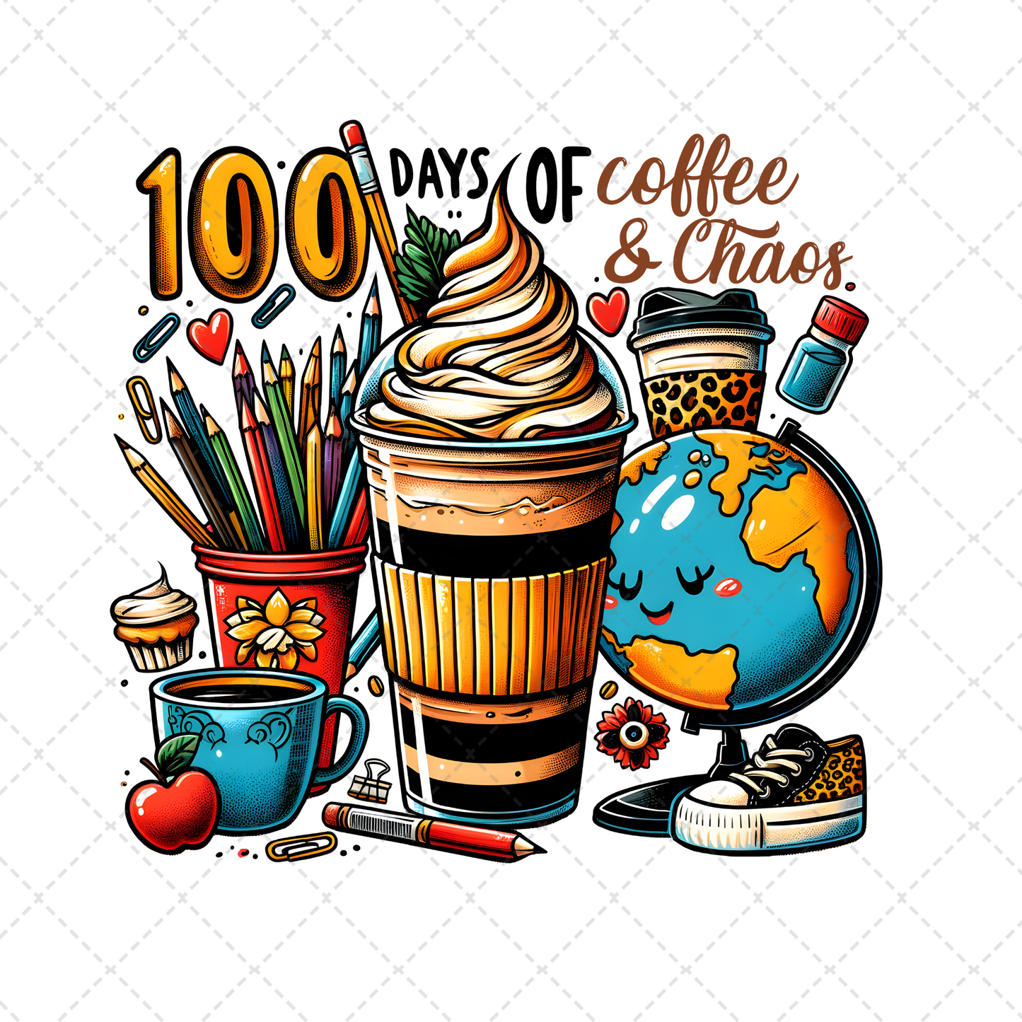 100 Days Coffee & Chaos Transfer