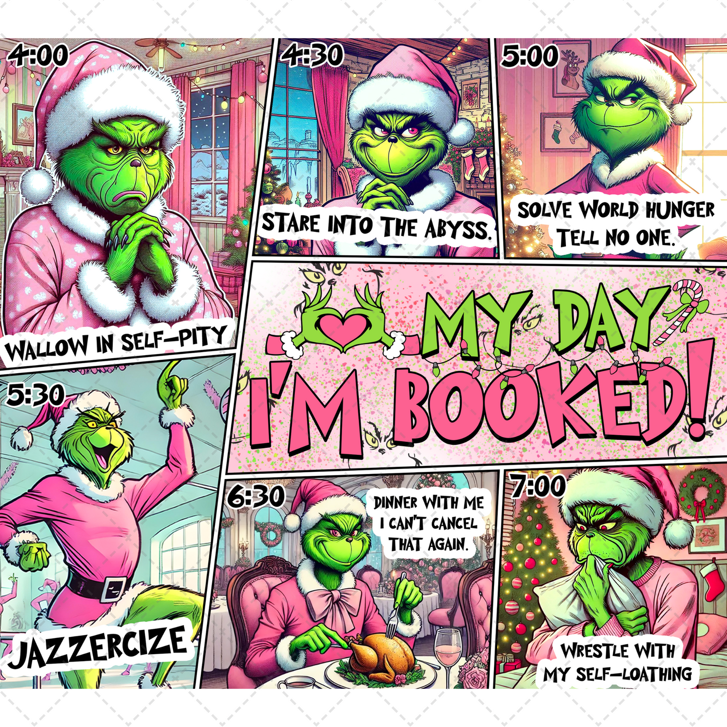 My Day Is Booked Tumbler Transfer