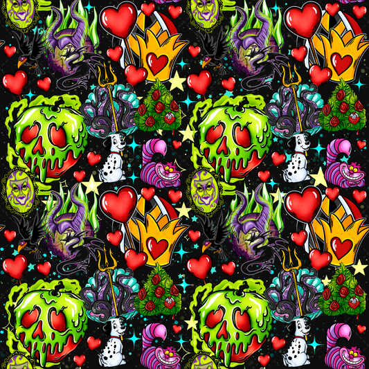 Villains Seamless Tumbler Wrap