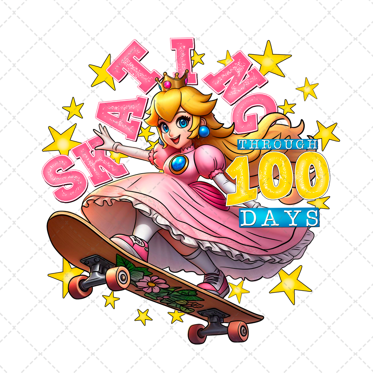 Skating Through 100 Days Princess Transfer