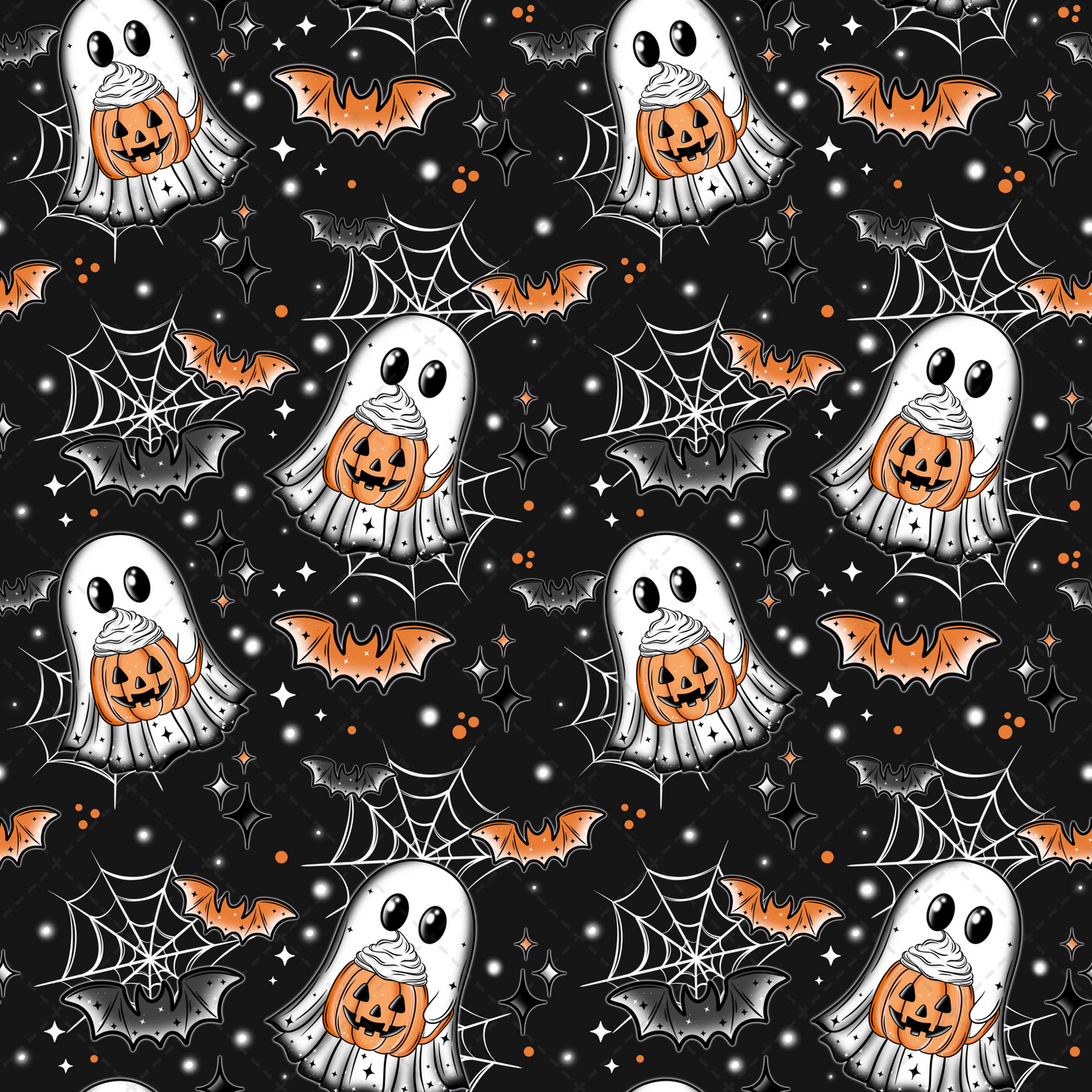 Waiting For Halloween Seamless Tumbler Wrap