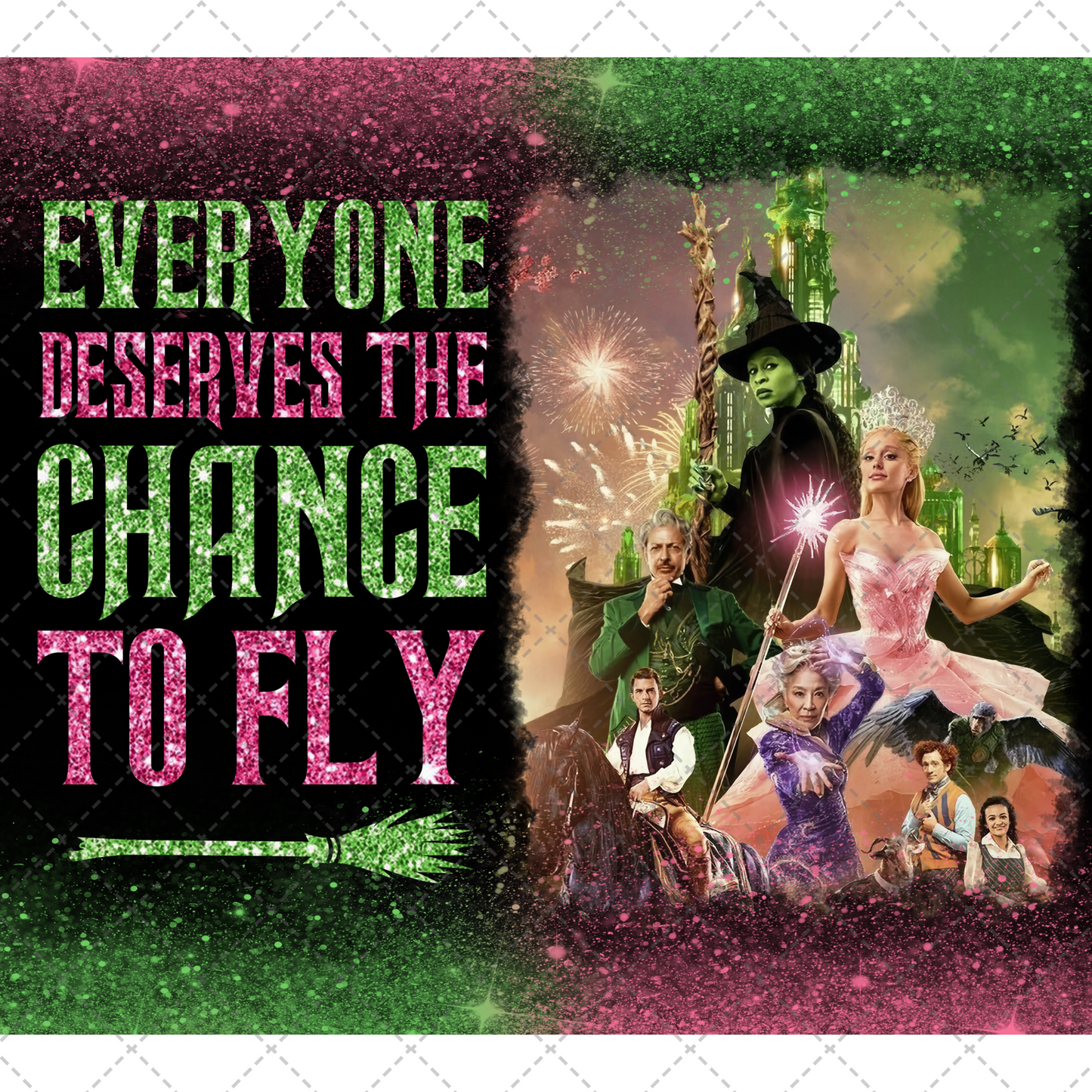 Everyone Deserves The Chance To Fly Tumbler Wrap