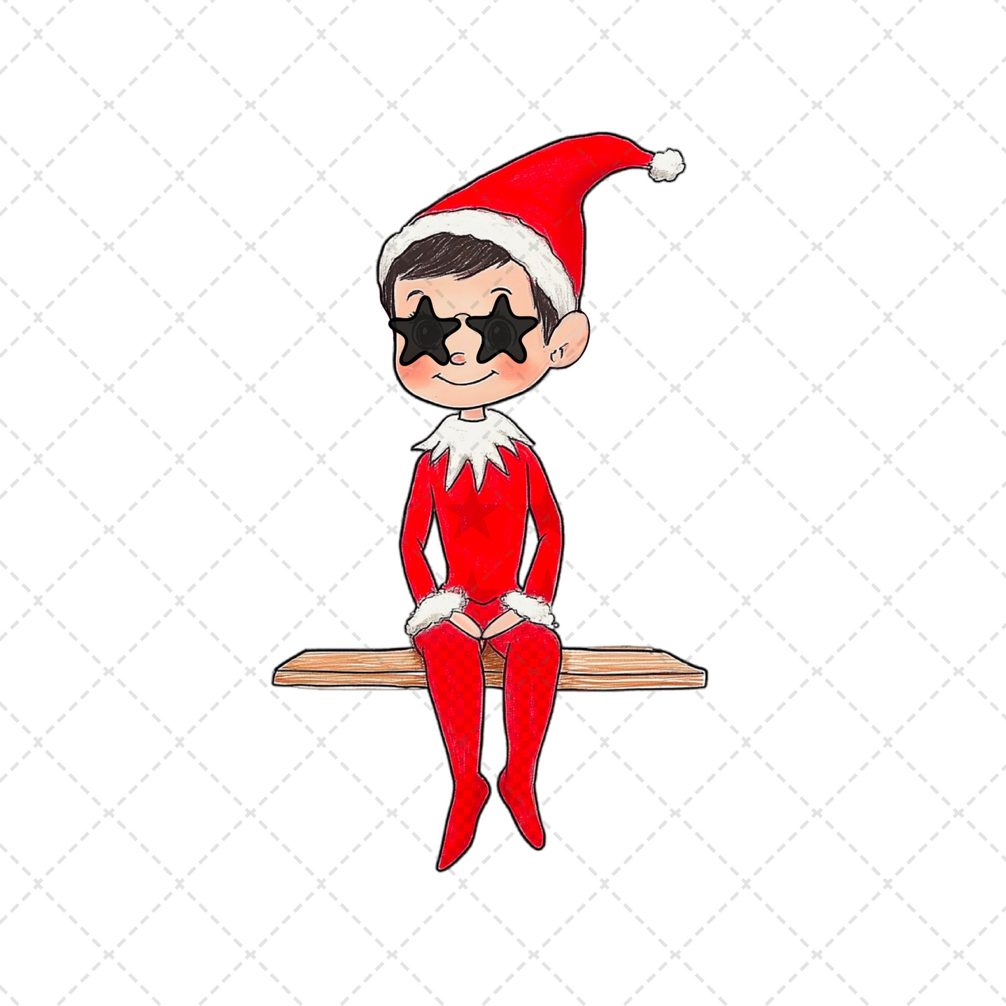 Elf House Tour Transfer ** TWO PART* SOLD SEPARATELY**