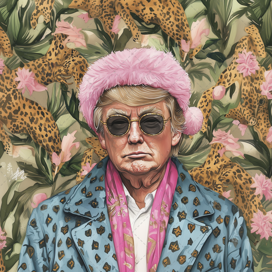 Santa Daddy Blue Tumbler Transfer