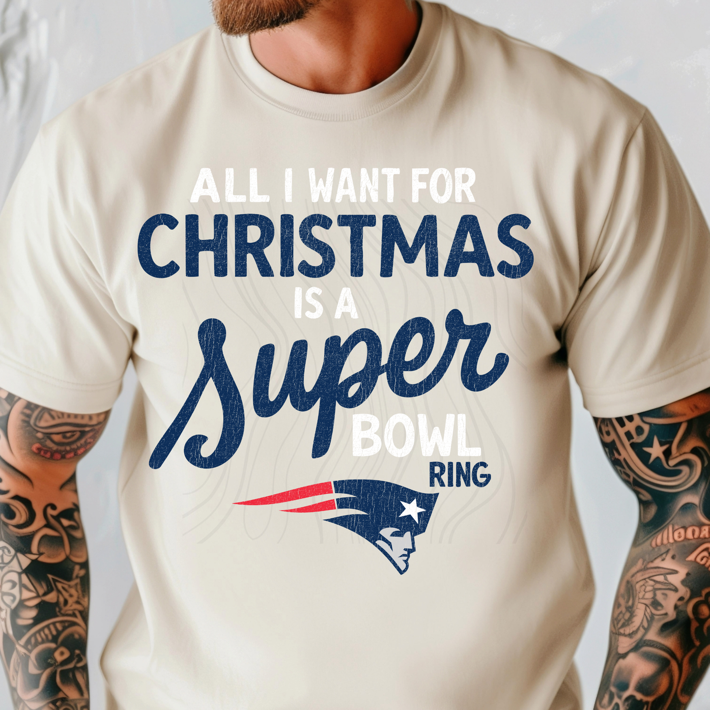Christmas Super Bowl NEP Transfer**SOLD SEPARATELY**