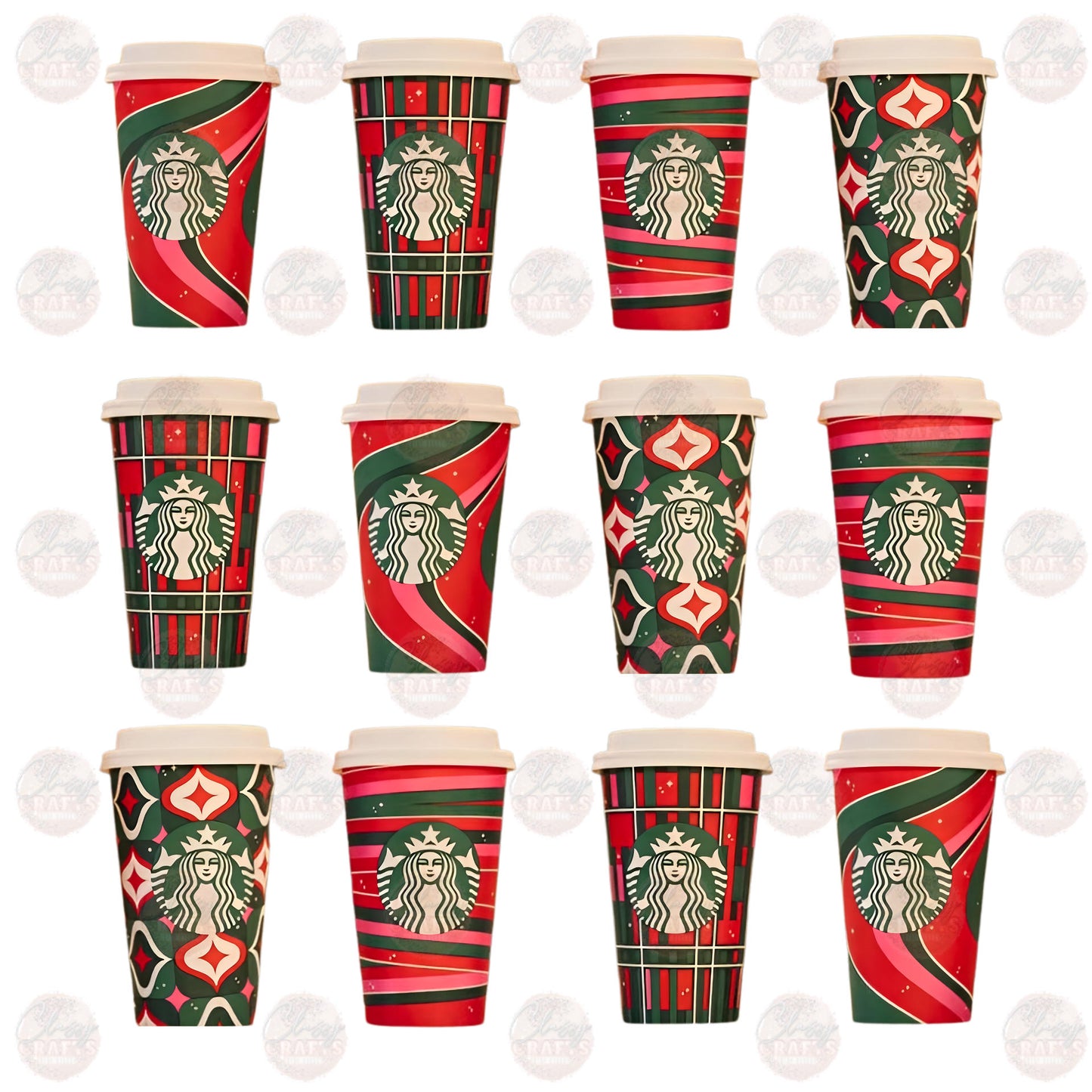 2023 Christmas S Coffee Transfers