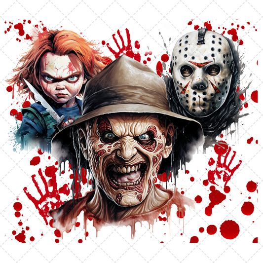 Horror Men - Sublimation Transfer