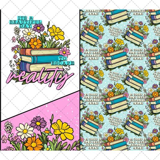 It's A Beautiful Day Tumbler Wrap