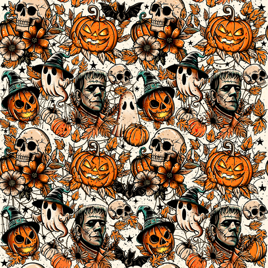 Frankenstein Seamless Tumbler Wrap