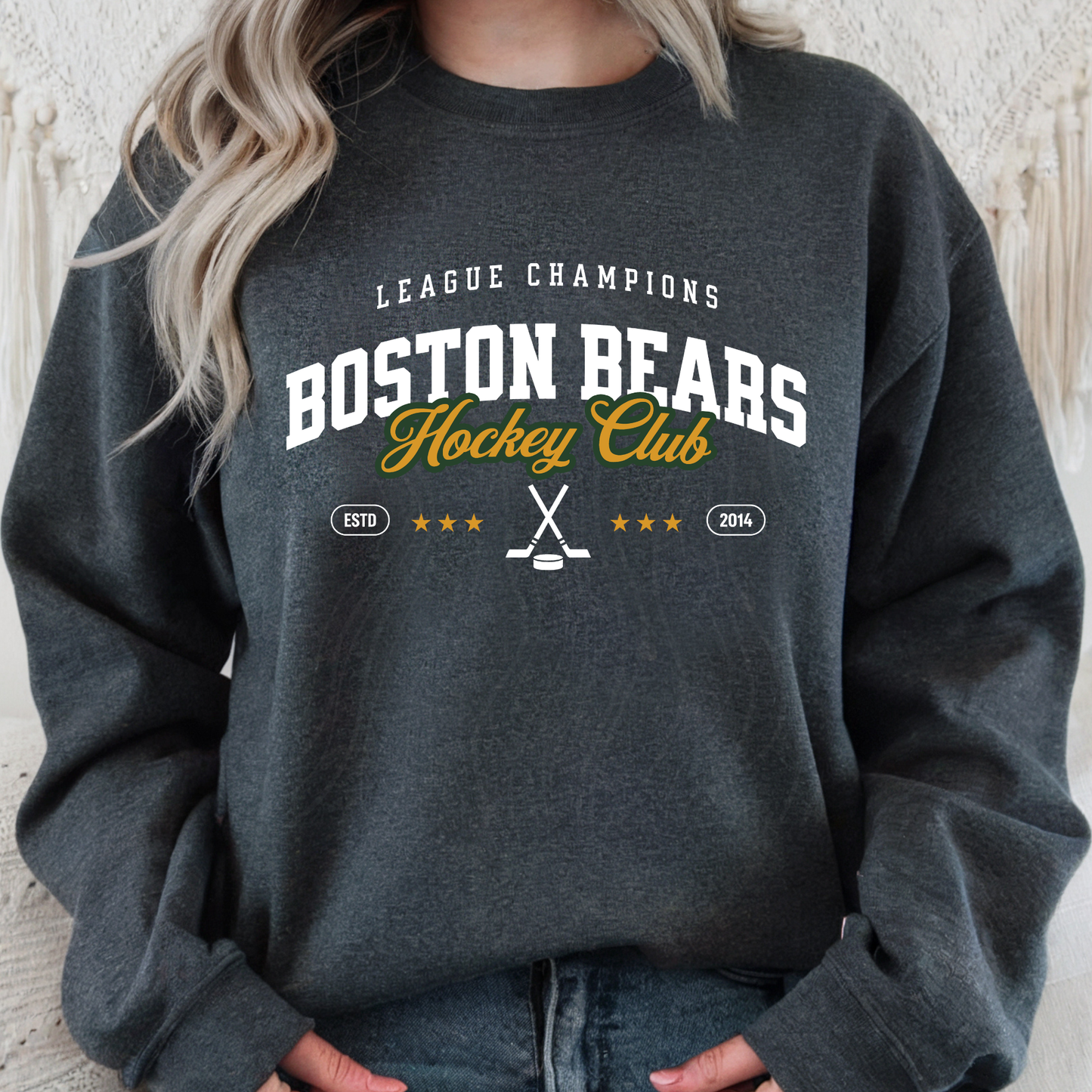 Boston Bears Hockey Transfer**Sold Separately**