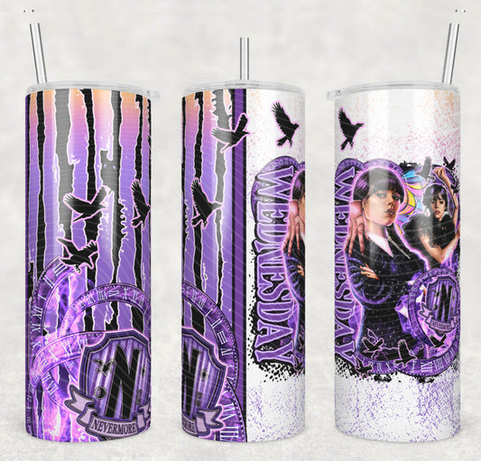 Nevermore Tumbler Wrap Transfer