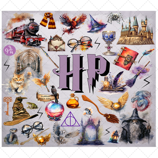 Wizard School Tumbler Wrap