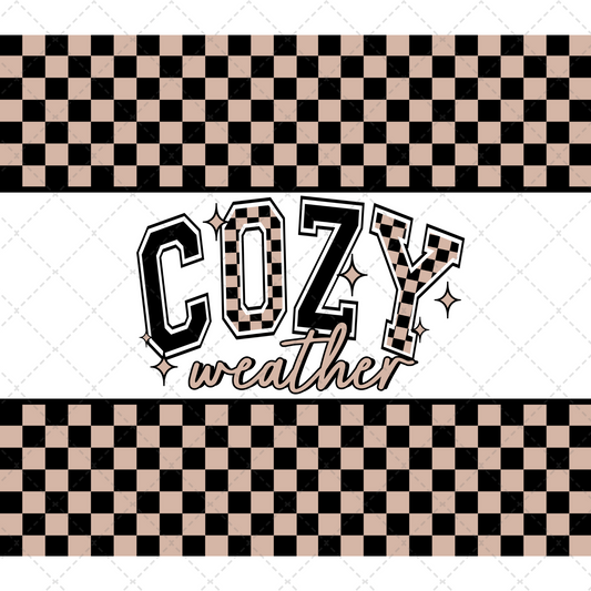 Cozy Weather Tumbler Transfer