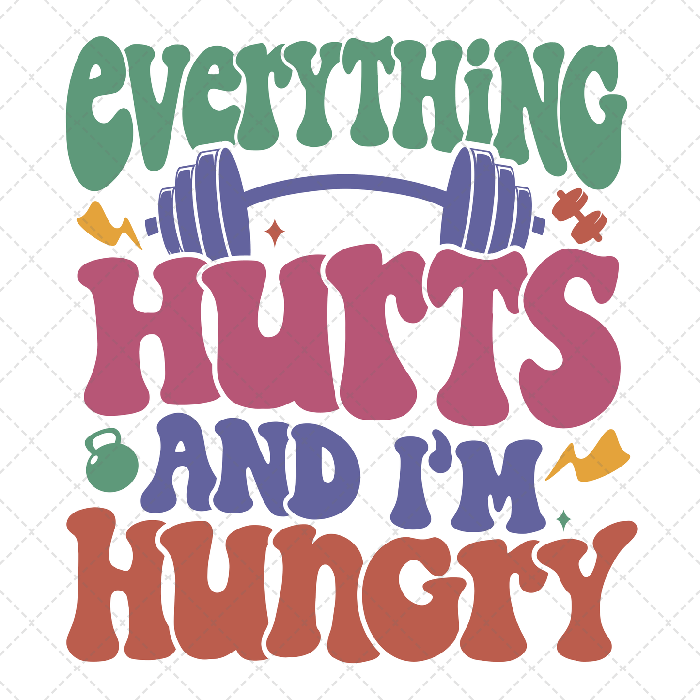Everything Hurts ** TWO PART* SOLD SEPARATELY** Transfer