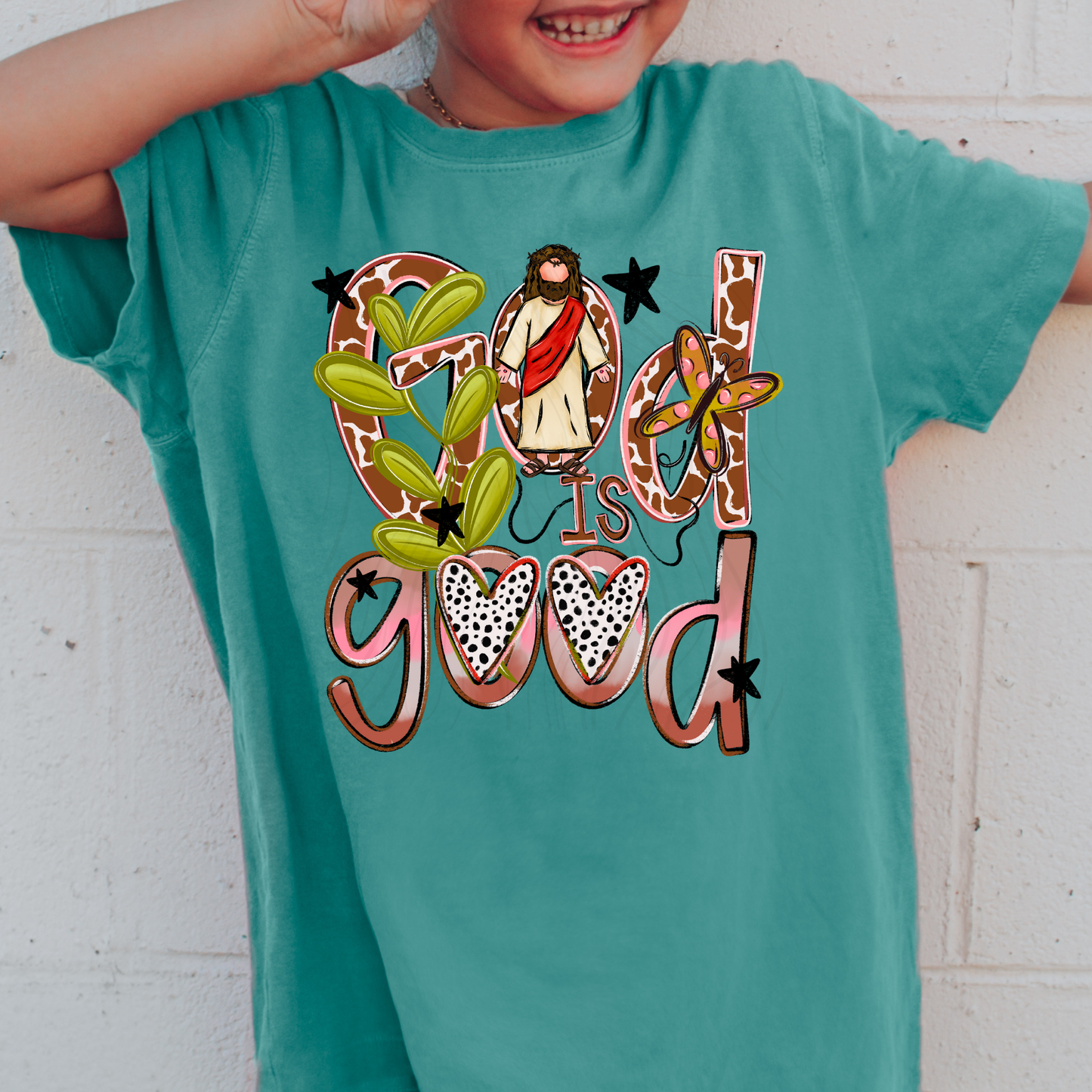 God Is Good Butterfly Transfer