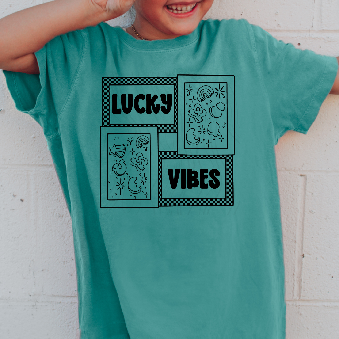 Lucky Vibes Charms Transfer**SOLD SEPARATELY**