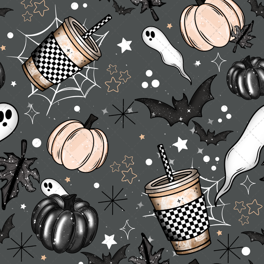 Spooky Season Junkie Seamless