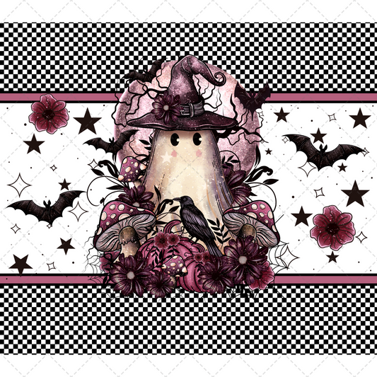 Little Witch Ghost Tumbler Wrap