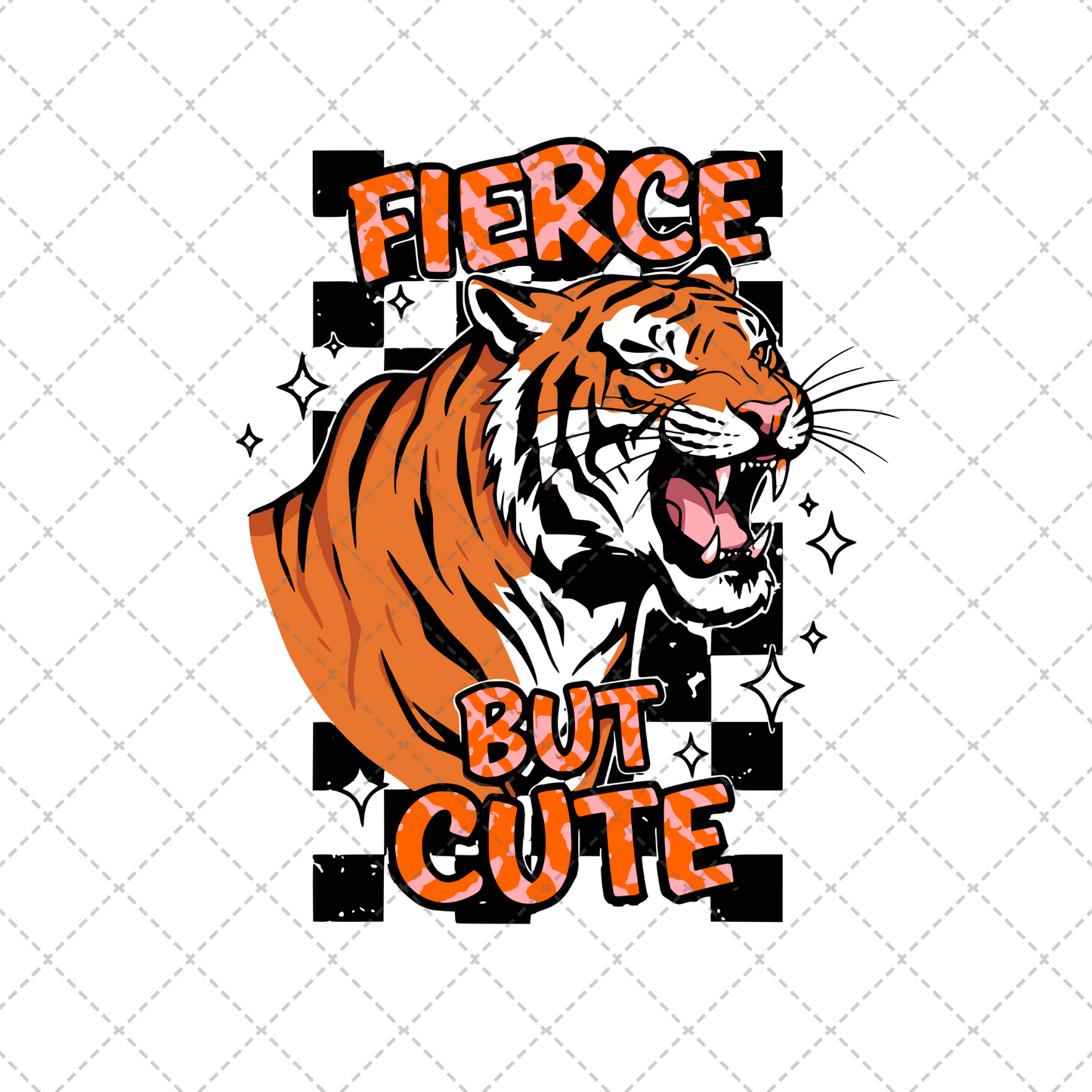 Fierce But Cute Transfer