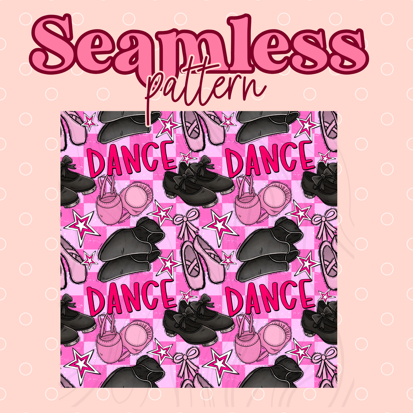 Dance Shoes Seamless Transfer