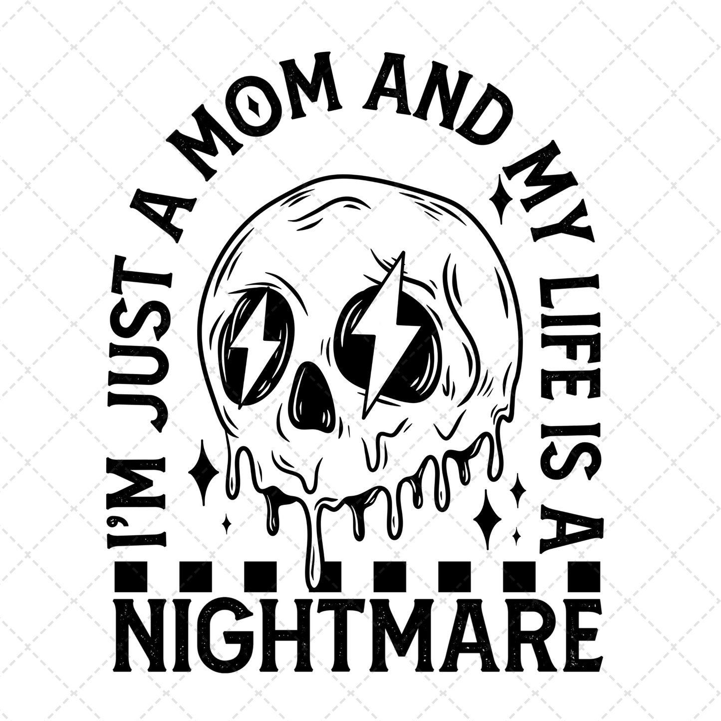Just A Mom Single Color Transfer