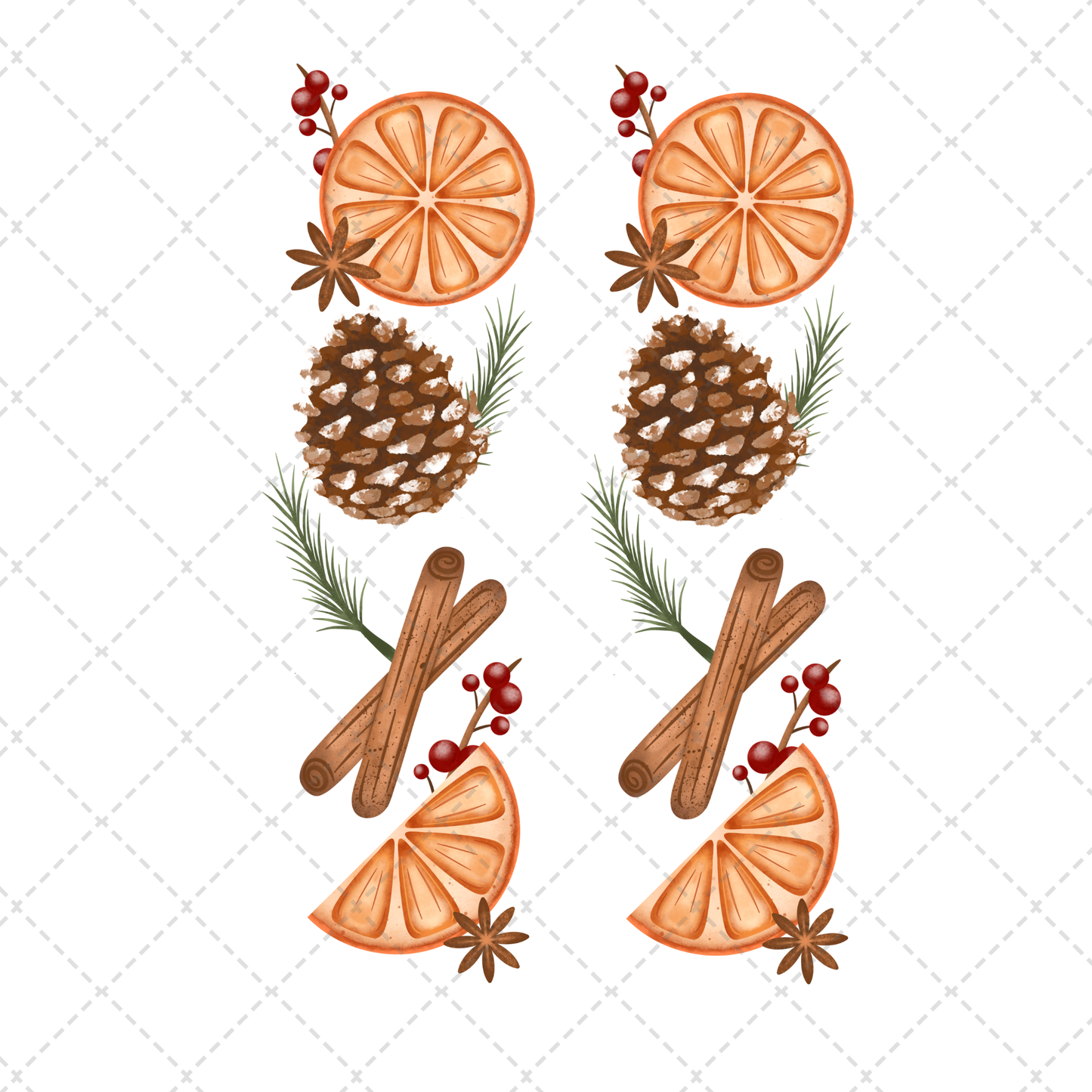 Spiced Christmas ** TWO PART* SOLD SEPARATELY** Transfer
