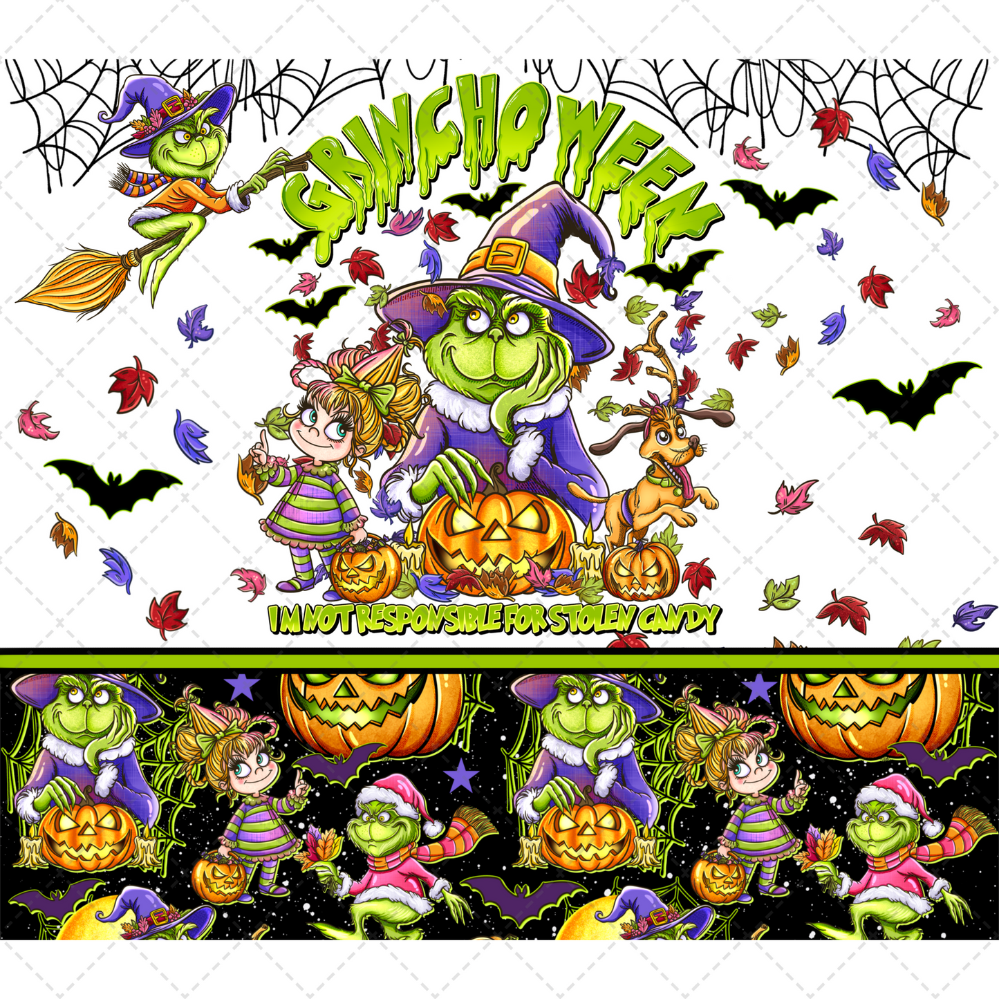 Stolen Candy Tumbler Wrap