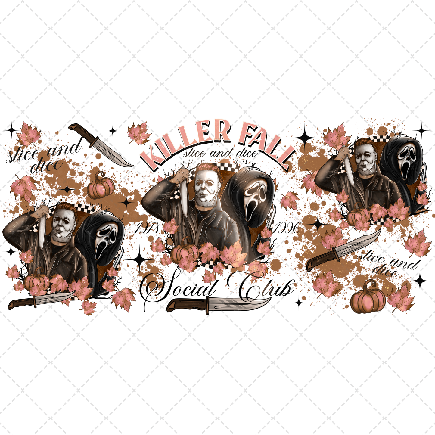 Killer Fall 16oz Libbey Wrap