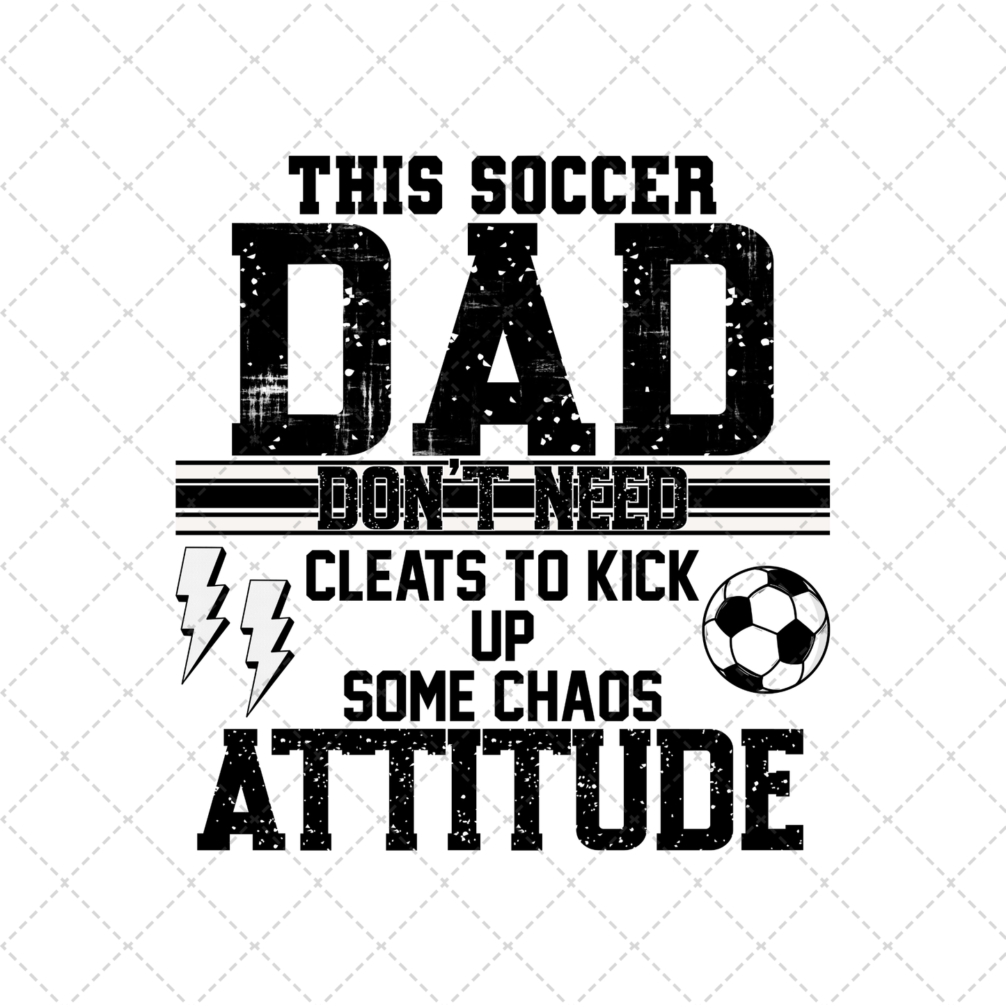 This Soccer Dad Transfer ** TWO PART* SOLD SEPARATELY**