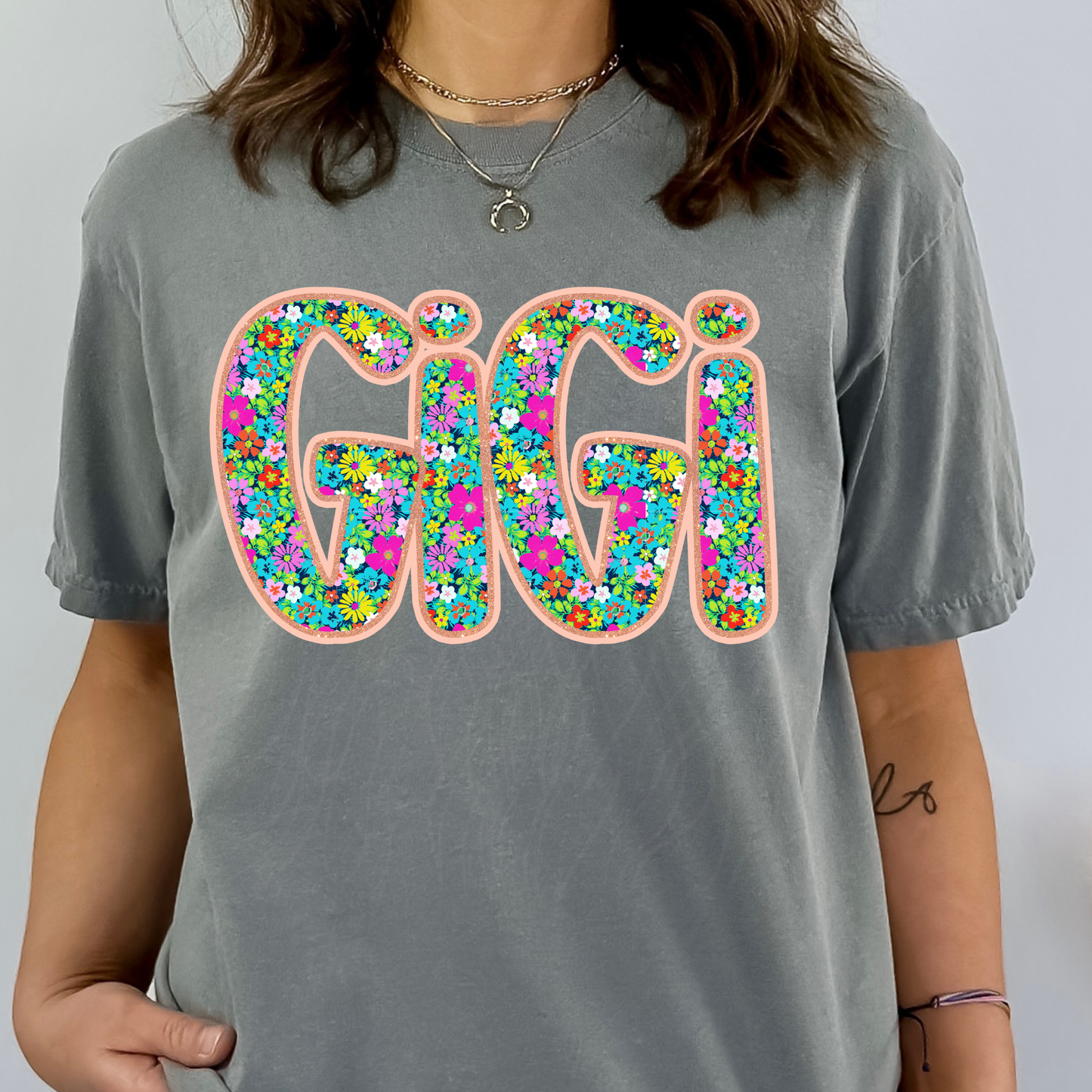 Bright Floral Family Title Transfer **SOLD SEPARATELY**