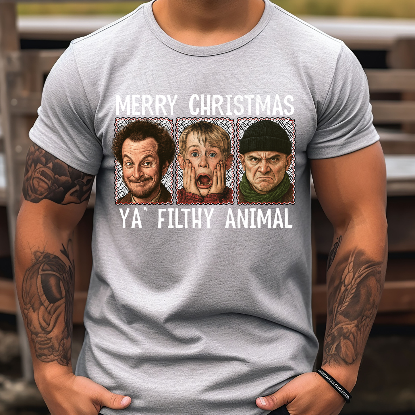MERRY CHRISTMAS FILTHY ANIMAL TRANSFER ** SOLD SEPARATELY**