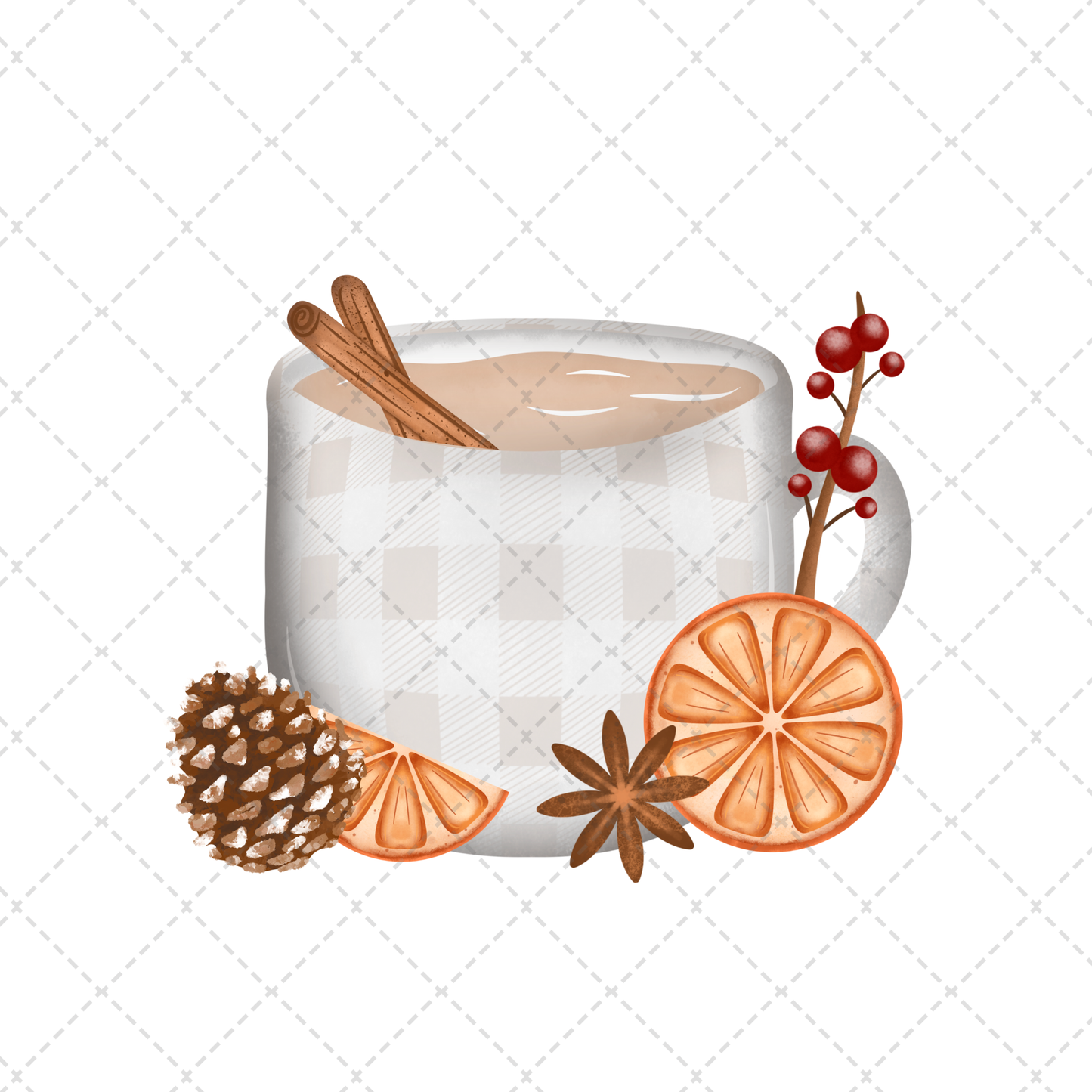 Spiced Christmas ** TWO PART* SOLD SEPARATELY** Transfer