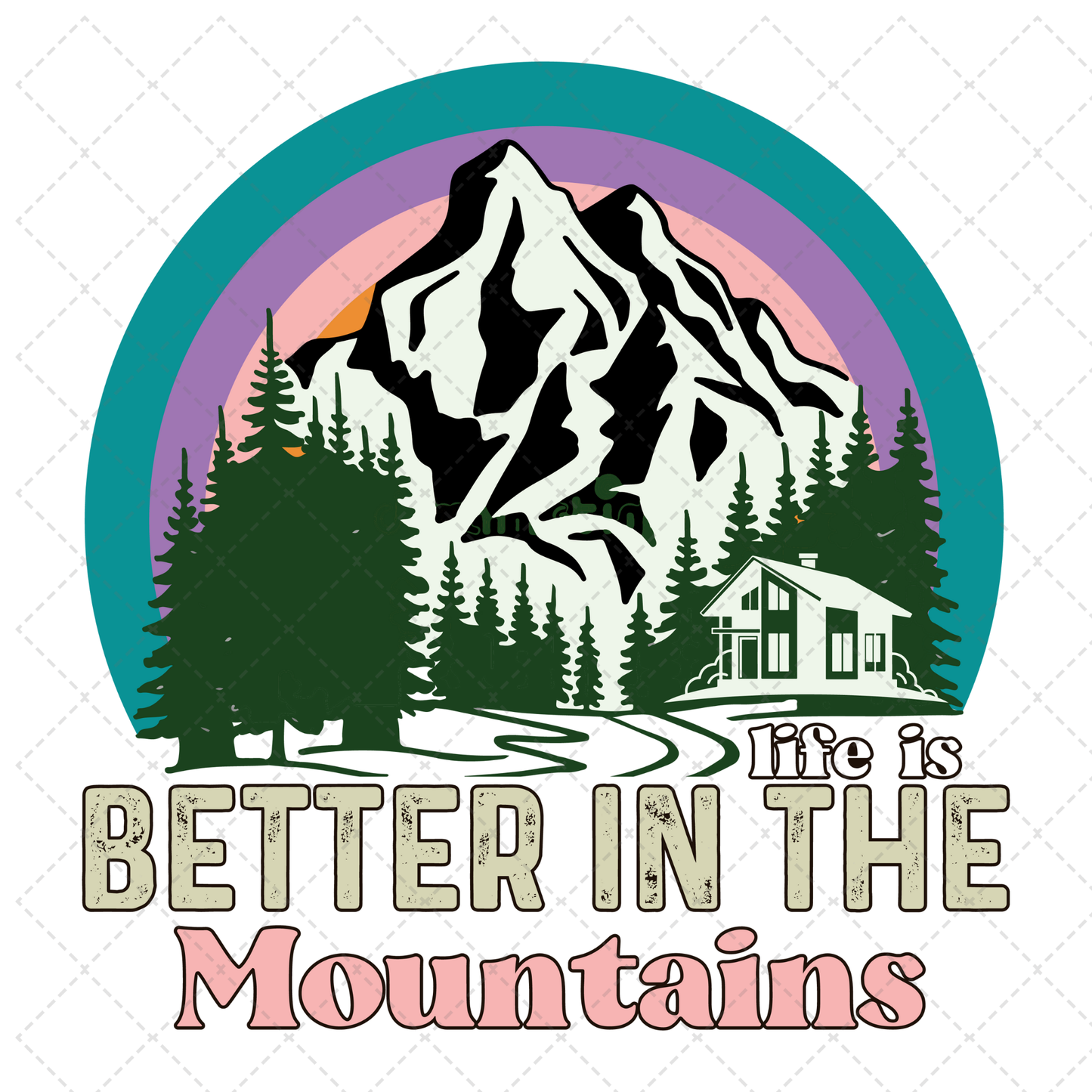 In The Mountains Transfer