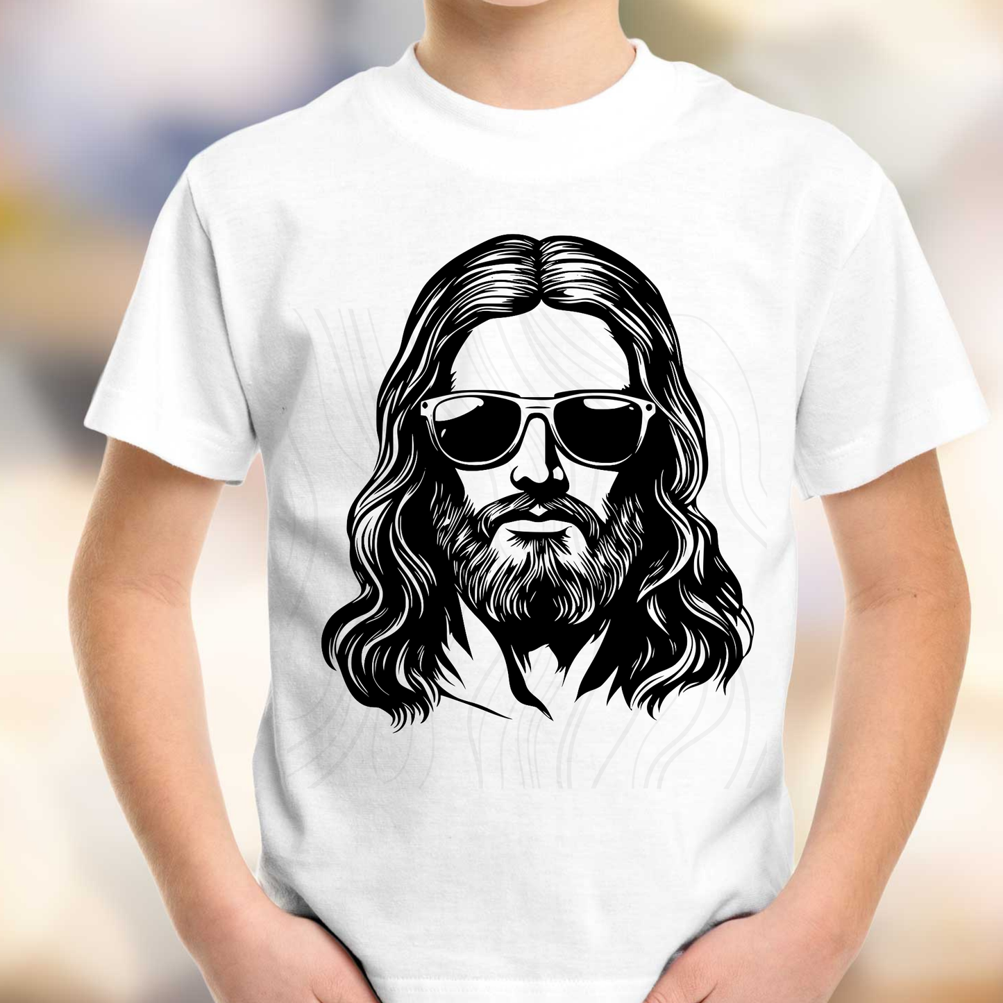 Jesus Glasses Transfer