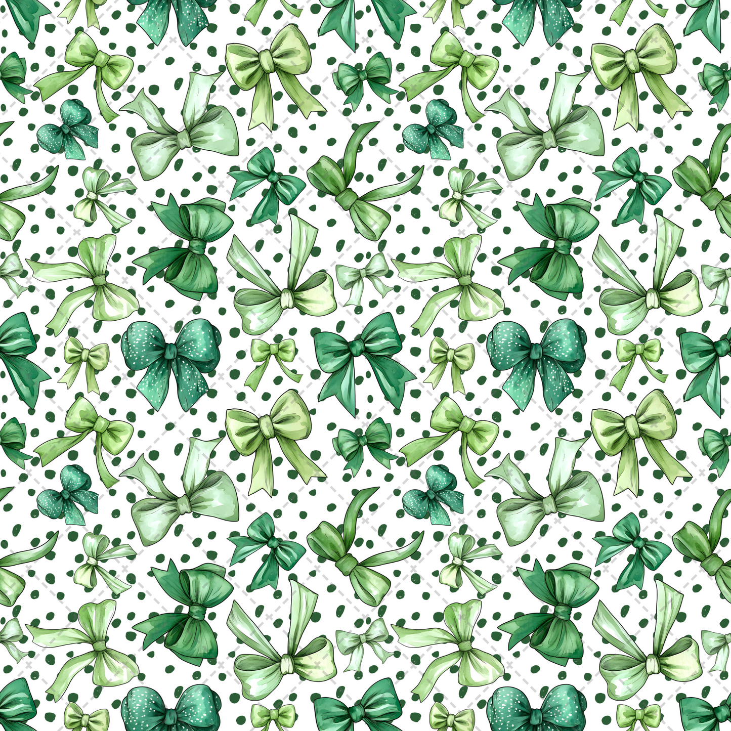 Green Bow Seamless Transfer