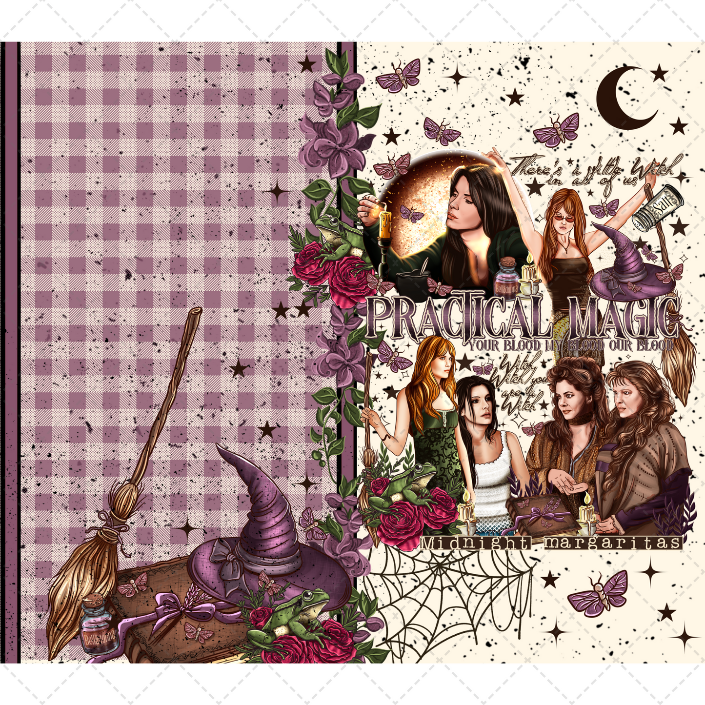 Magic Witch Tumbler Wrap