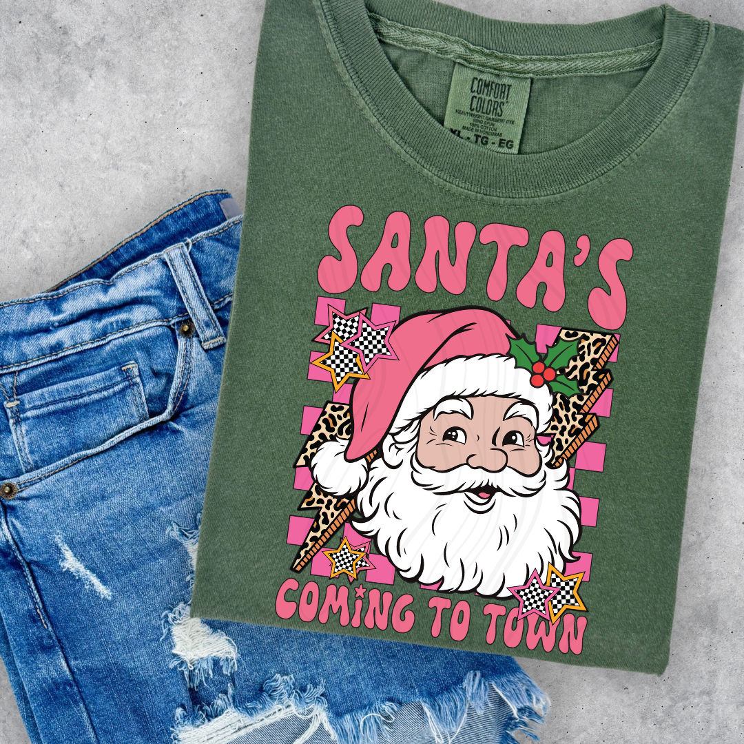Santa's Coming To Town Transfer