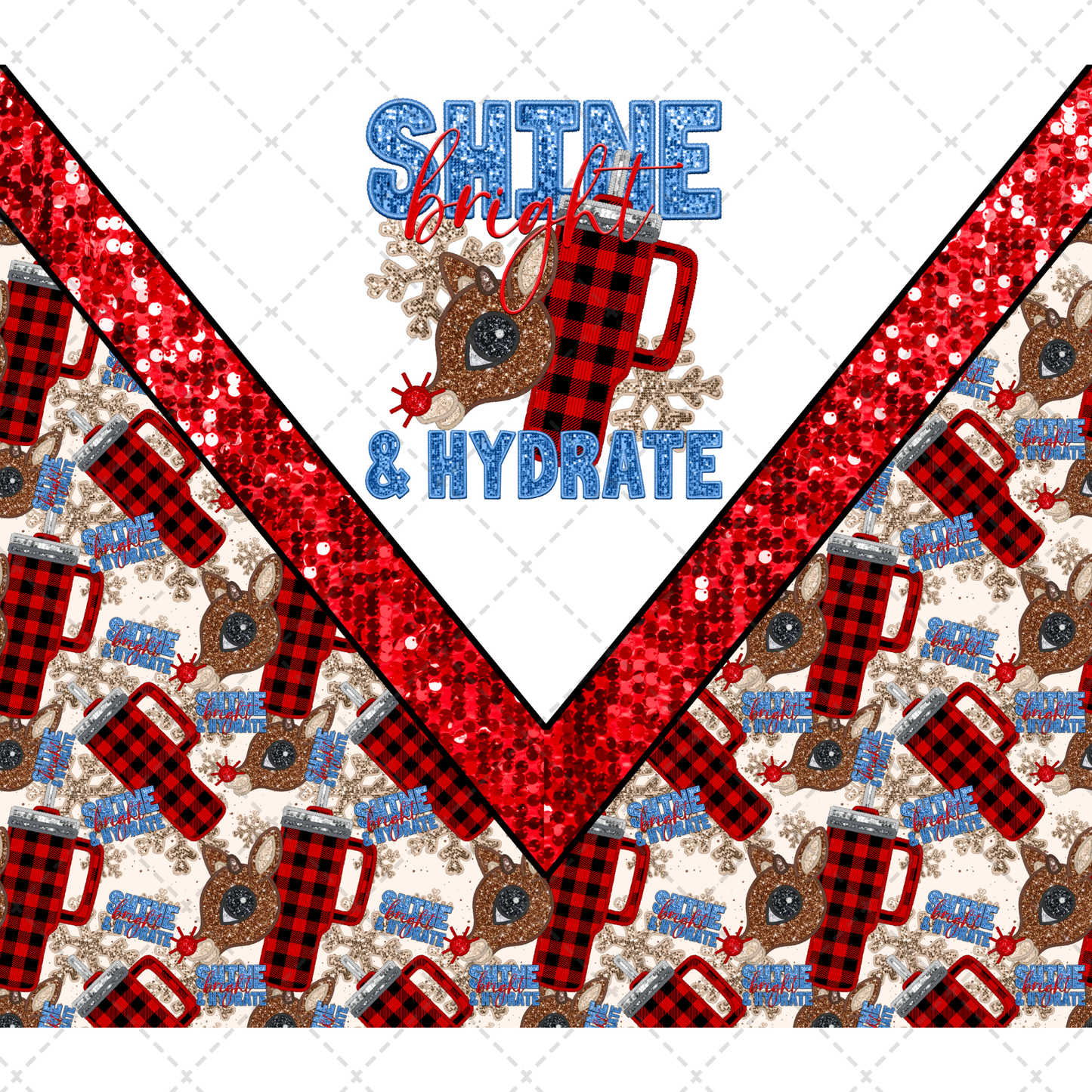 Shine Bright Tumbler Transfer