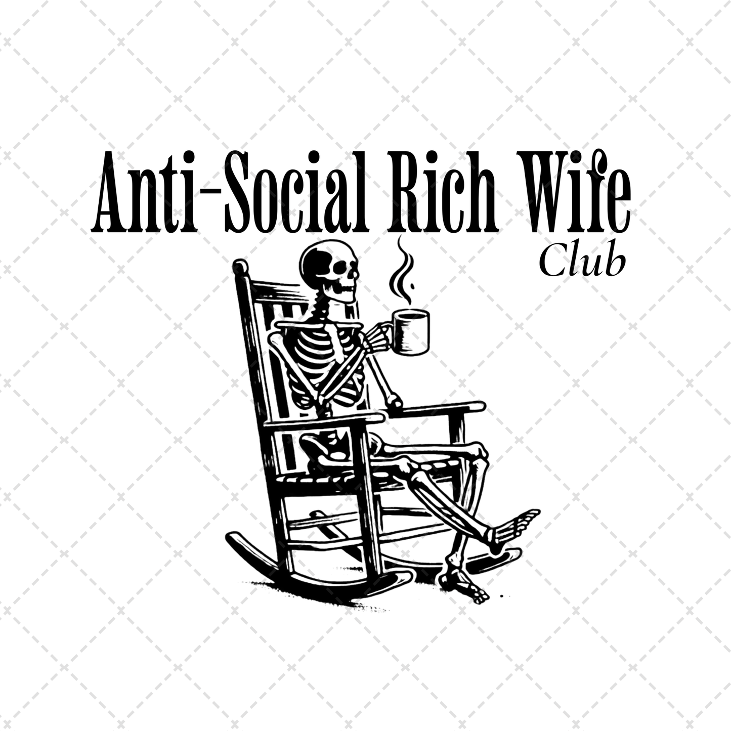 Rich Wife Club Transfer **TWO PART* SOLD SEPARATELY**
