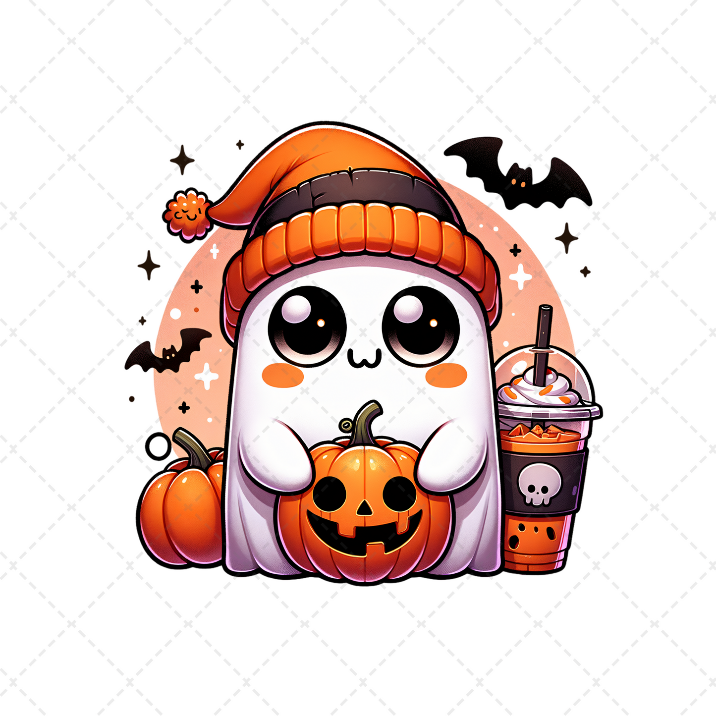 Cute Bougie Ghost Transfer