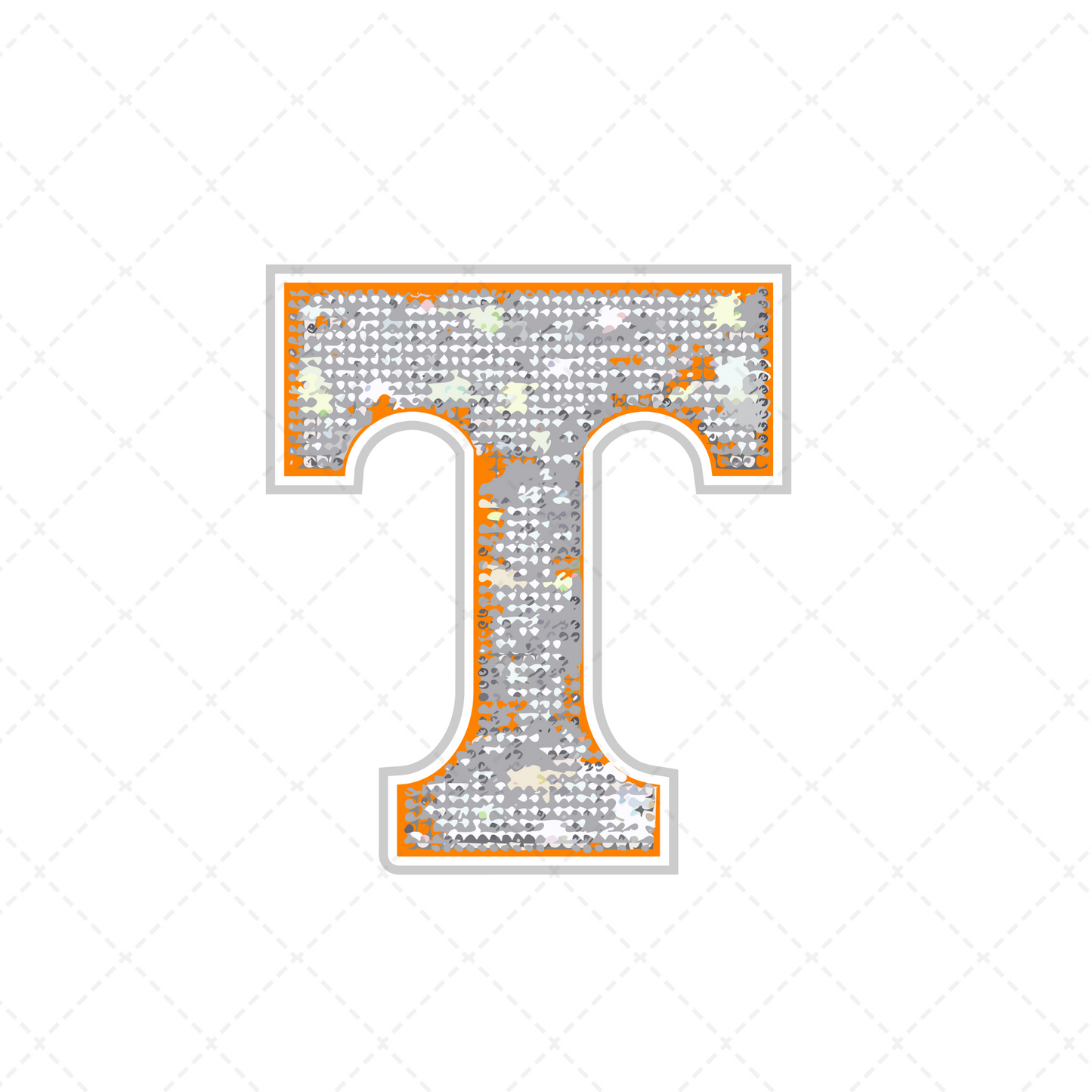 Vols Rhinestone Transfer ** TWO PART* SOLD SEPARATELY**