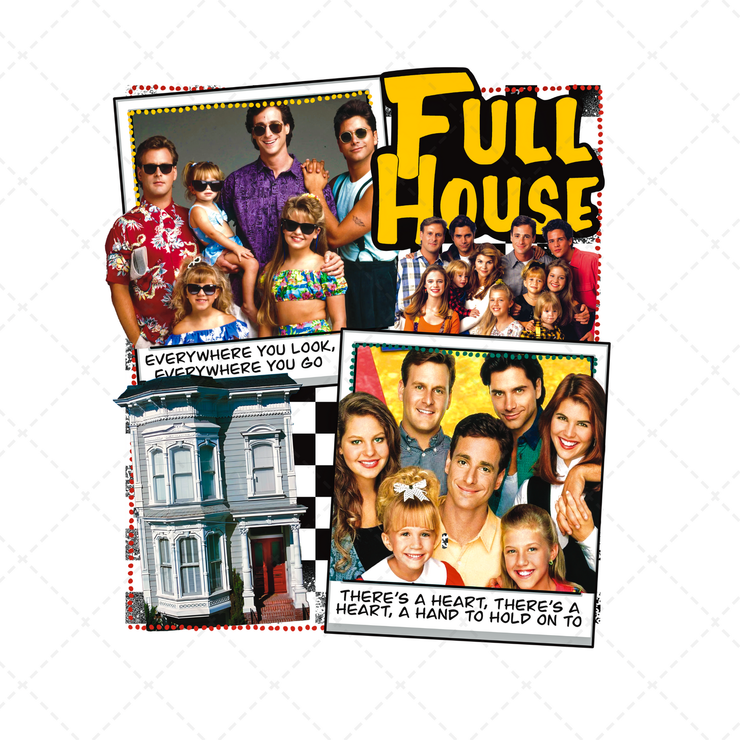 Full House Transfer ** TWO PART* SOLD SEPARATELY**