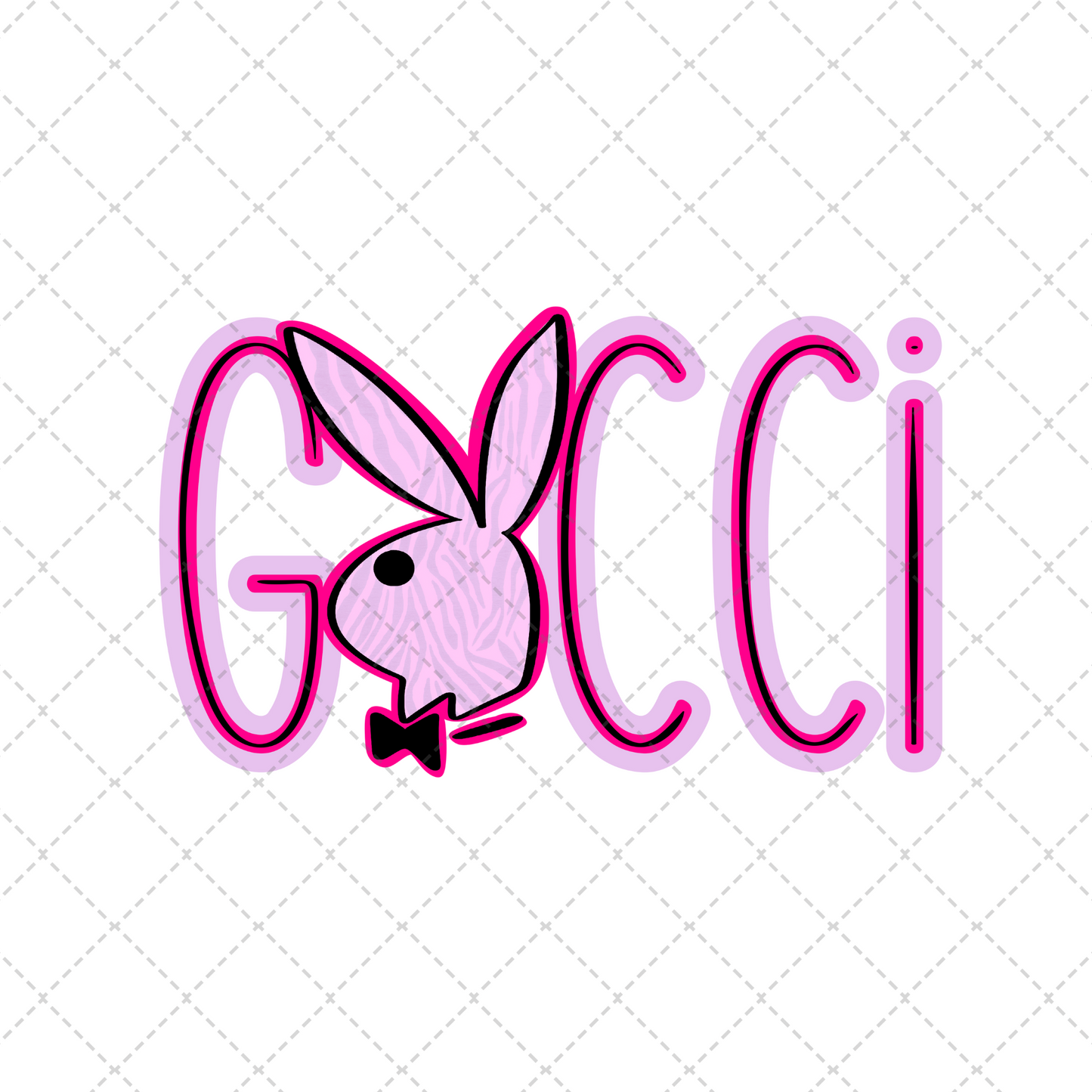 Pink Bougee Transfer