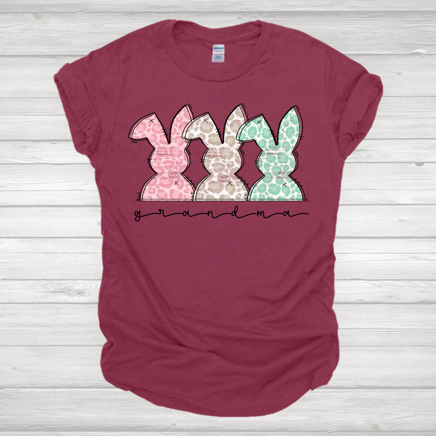 Bunny Trio Grandma Transfer