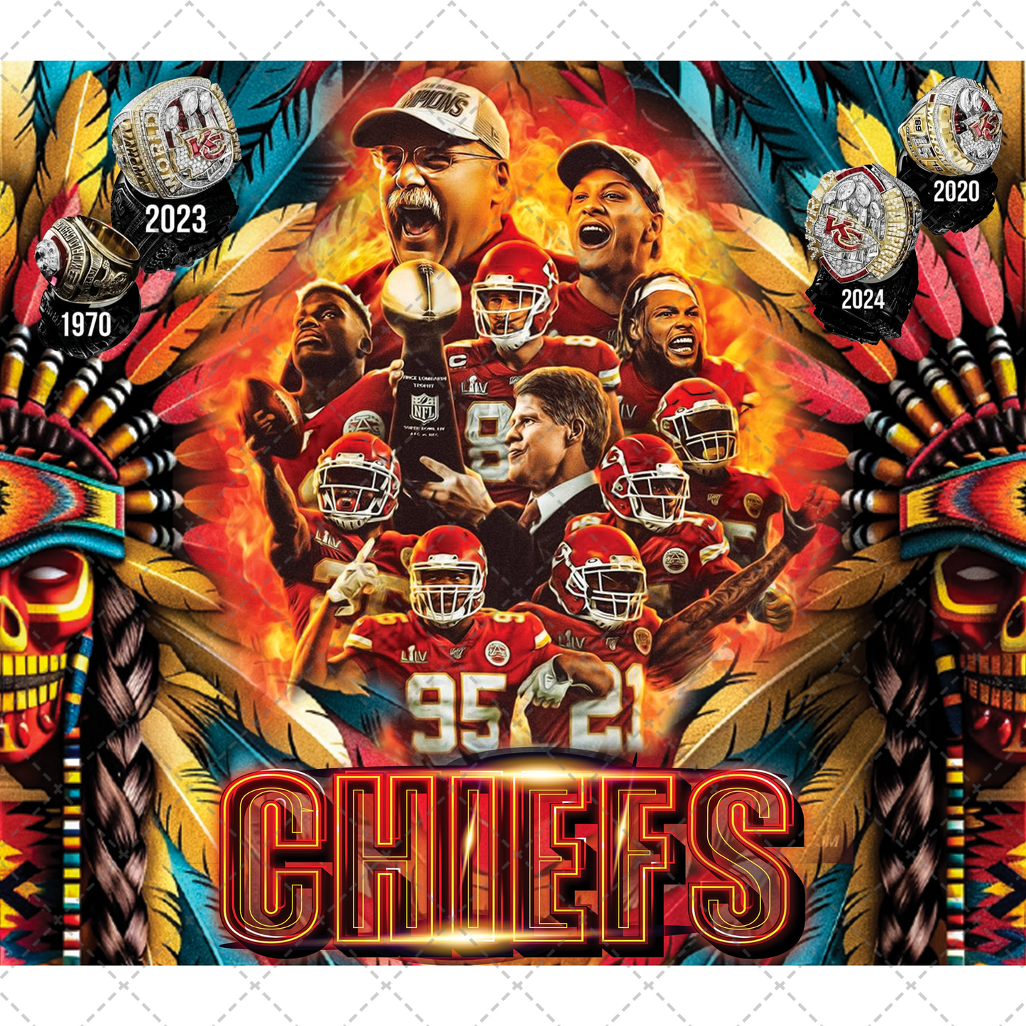 KCC Tumbler Wrap - Sublimation Transfer